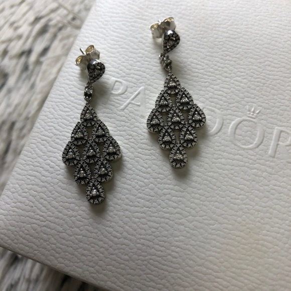 Pandora Jewelry - Pandora Cascading Glamour Earrings